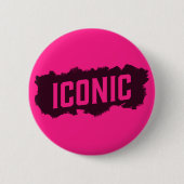 ICONIC Statement-Knopf Button (Vorderseite)