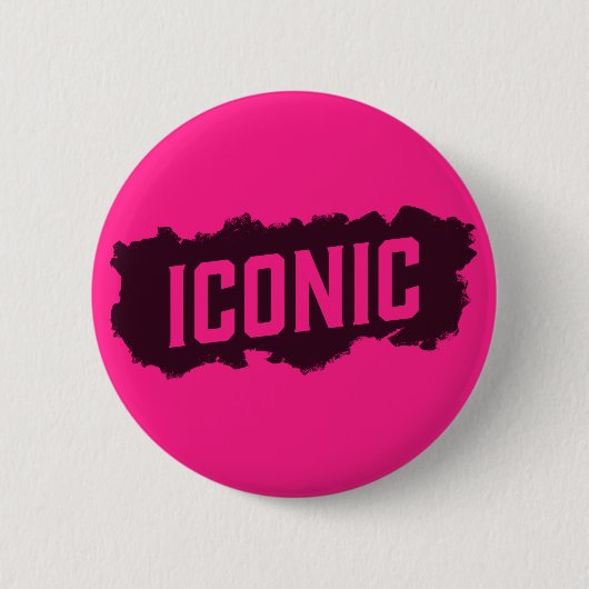 ICONIC Statement-Knopf Button (Vorderseite)