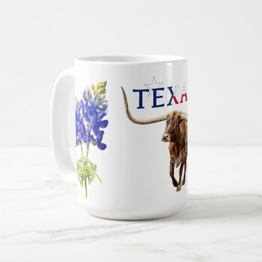 Iconic Texas Tasse (Vorderseite Links)