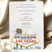 Iconic Vegas Begrüßung Einladung
