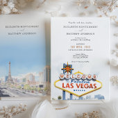 Iconic Vegas Begrüßung Einladung