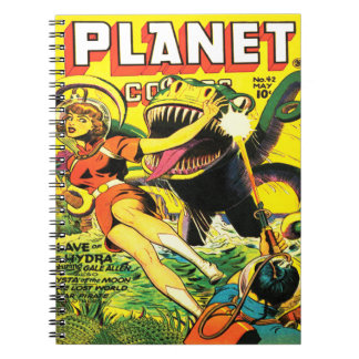 ICONIC Vierzigerjahre SCI FI-MASSEN-COMICEN Notizblock