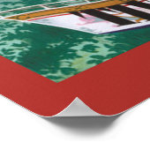 Iconic Vintag Tivoli Vergnügungspark Poster (Ecke)