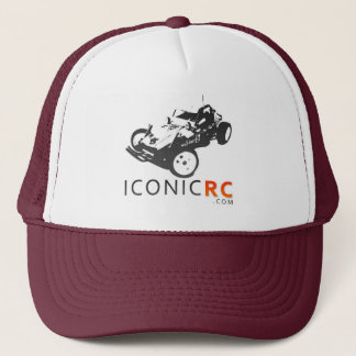 IconicRC Fernlastfahrer-Hut - Kastanienbraun Truckerkappe