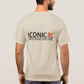 IconicRC Vintager laufender T - Shirt (Rückseite)