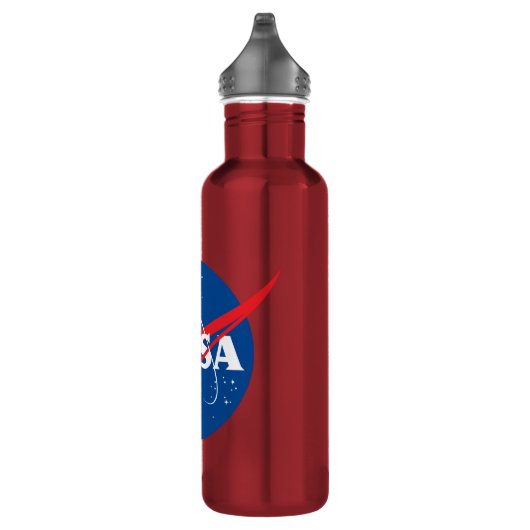 Iconische NASA Mars Red Steel Flasche (24 oz.) Edelstahlflasche (Rechts)