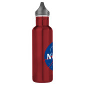Iconische NASA Mars Red Steel Flasche (24 oz.) Edelstahlflasche (Links)