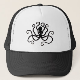 Iconischer Oktopus aus Minoan Marine Style Potteri Truckerkappe