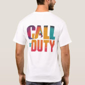 Iconischer T - Shirt für jeden Gamer (Rückseite)