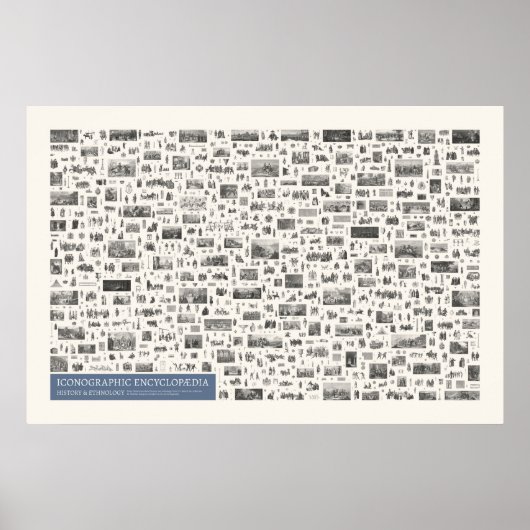 Iconographie - Geschichte und Ethnologie Poster (Vorne)