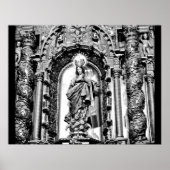 Iconographie Sevilla Black + White Poster (Vorne)