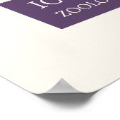 Iconographie - Zoologische Szenen Poster (Ecke)