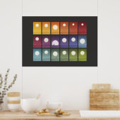 Iconographische Daten Kunst - Welten Poster (Küche)