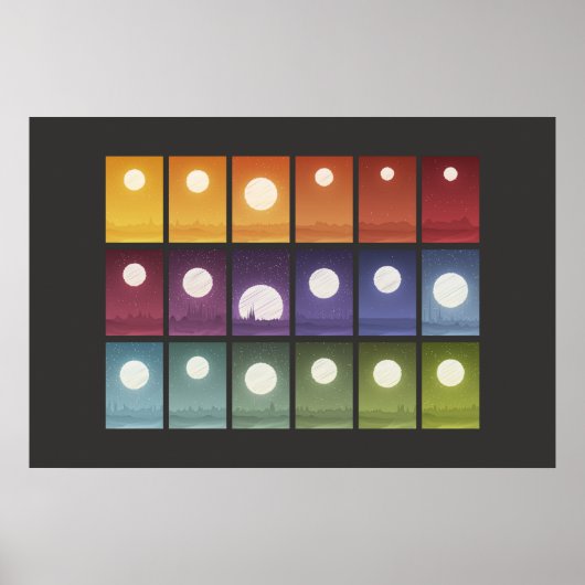 Iconographische Daten Kunst - Welten Poster (Vorne)