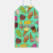 Icons für Eiscreme Geschenkanhänger (Vorderseite)