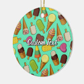 Icons für Eiscreme Keramik Ornament (Links)