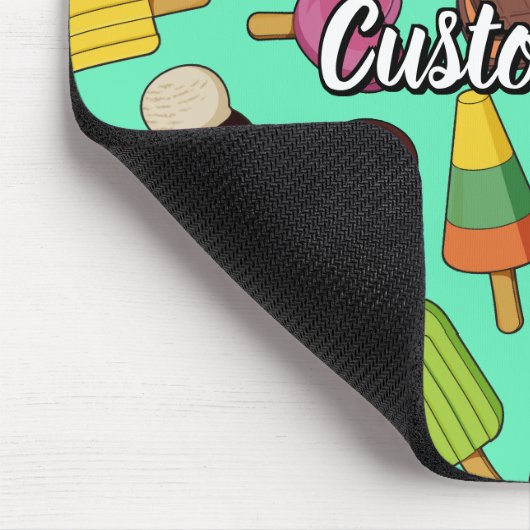 Icons für Eiscreme Mousepad (Ecke)