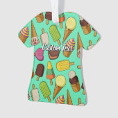 Icons für Eiscreme Ornament (Vorderseite)