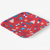 Icons für Nautik und Ozean Pappteller (Gewinkelt)