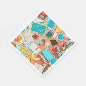 Icons für Schulgeräte Serviette (Ecke)