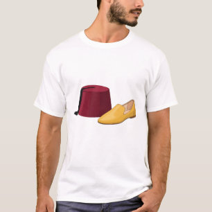 Icons of Morocco: The Paviche & Tarbouche T-Shirt
