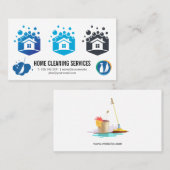 Icons reinigen visitenkarte (Vorne/Hinten)