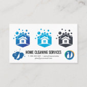 Icons reinigen visitenkarte (Vorderseite)