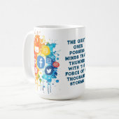 Icons sozialer Netzwerke Kaffeetasse (Vorderseite Links)