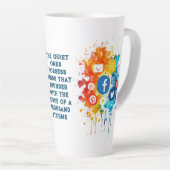 Icons sozialer Netzwerke Milchtasse (Rechte Ecke)