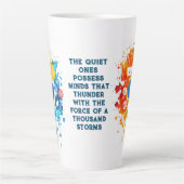 Icons sozialer Netzwerke Milchtasse (Vorderseite)