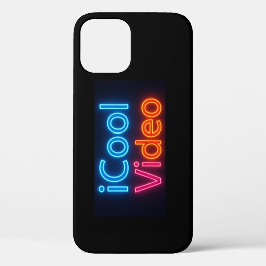 icool Videohülle für iPhone 12 Case-Mate iPhone Hülle (Rückseite)