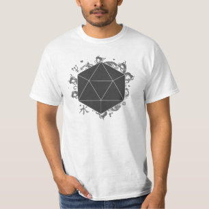 Icosahedron-kristallener Segen T-Shirt