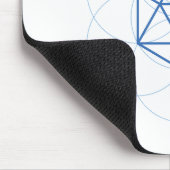 Icosahedron Sacred Geometry Mouse Pad Mousepad (Ecke)