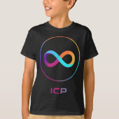 ICP-Krypto-DFINITY-Internet-Computer-Kryptocurreni T-Shirt (Vorderseite)