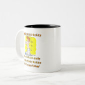 ICrazy Zweifarbige Tasse (Vorderseite Links)