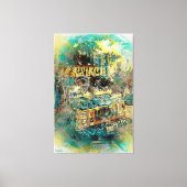 Icreme graffiti LKW Missiondistrikt San Francisco Leinwanddruck (Vorderseite)