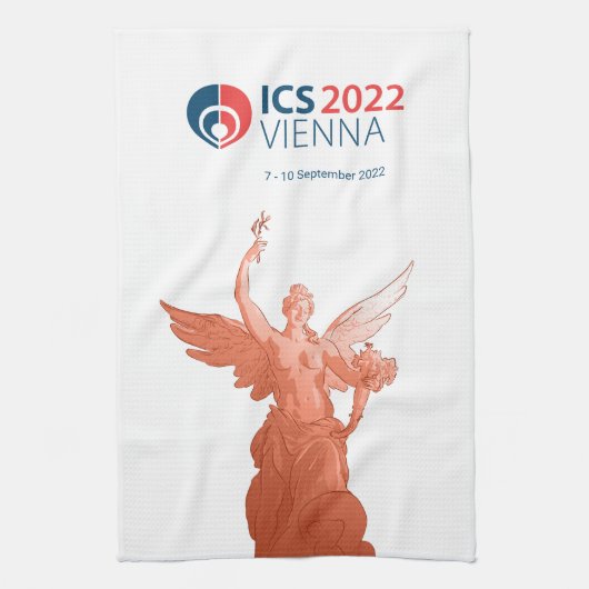 ICS 2022 Wien Teetücher Geschirrtuch (Vertikal)