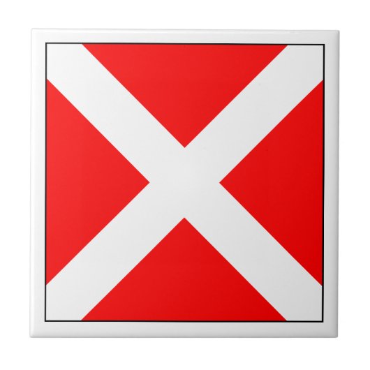 ICS-Flag 4 Fliese (Vorderseite)
