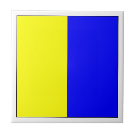 ICS-Flag K Fliese (Vorderseite)