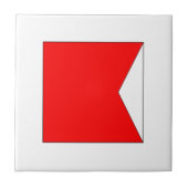 Ics-Flagge B Fliese (Vorderseite)