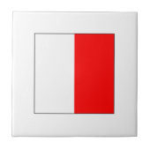 Ics-Flagge H Fliese (Vorderseite)