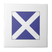 Ics-Flagge M Fliese (Vorderseite)