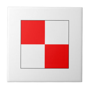 Ics-Flagge U Fliese
