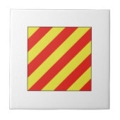 Ics-Flagge Y Fliese (Vorderseite)