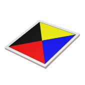 Ics-Flagge Z Fliese (Seite)