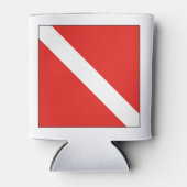 ICS-Tauchflagge Dosenkühler (Vorderseite)