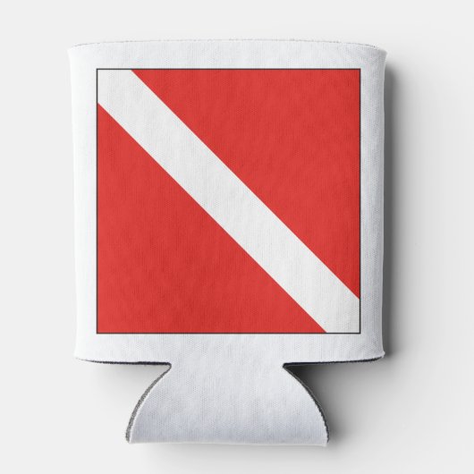 ICS-Tauchflagge Dosenkühler (Rückseite)