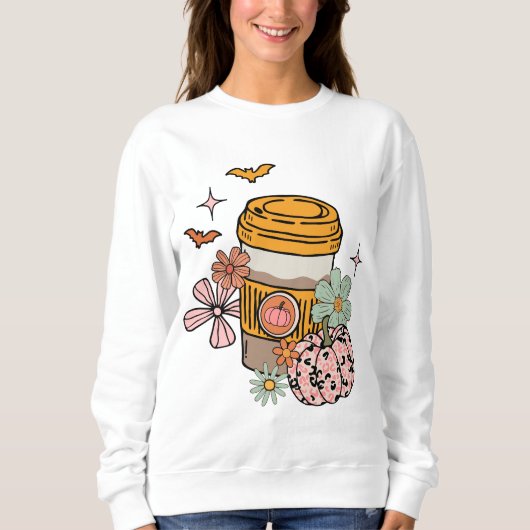 Icter Kaffee bringt mich aus dem toten Halloween z Sweatshirt (Vorderseite)