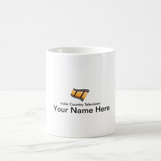 ICTV-Tasse hier Kaffeetasse (Mittel)