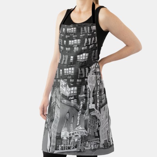 iCu2_BlckWhite All-over-Print-Schürze Schürze (InSitu)